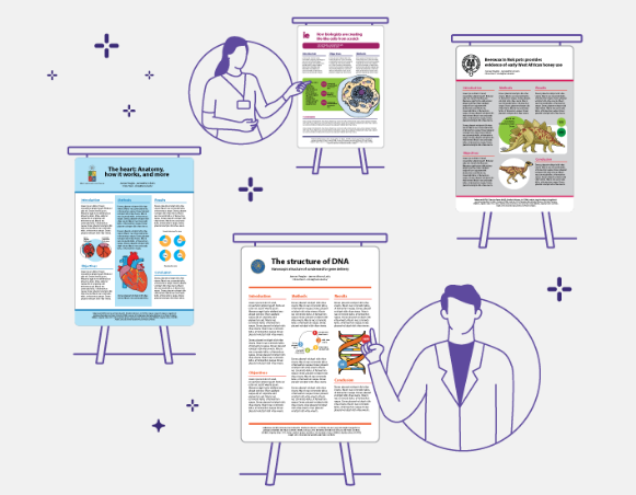 Scientific and research poster templates