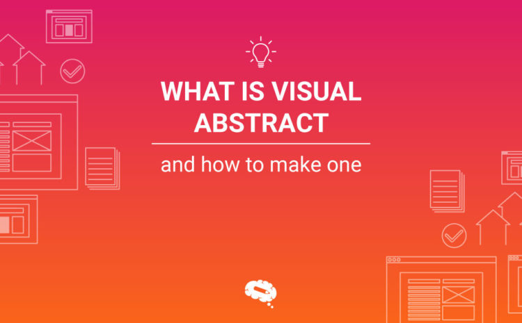 Vad är ett visuellt abstrakt och hur gör man ett sådant?