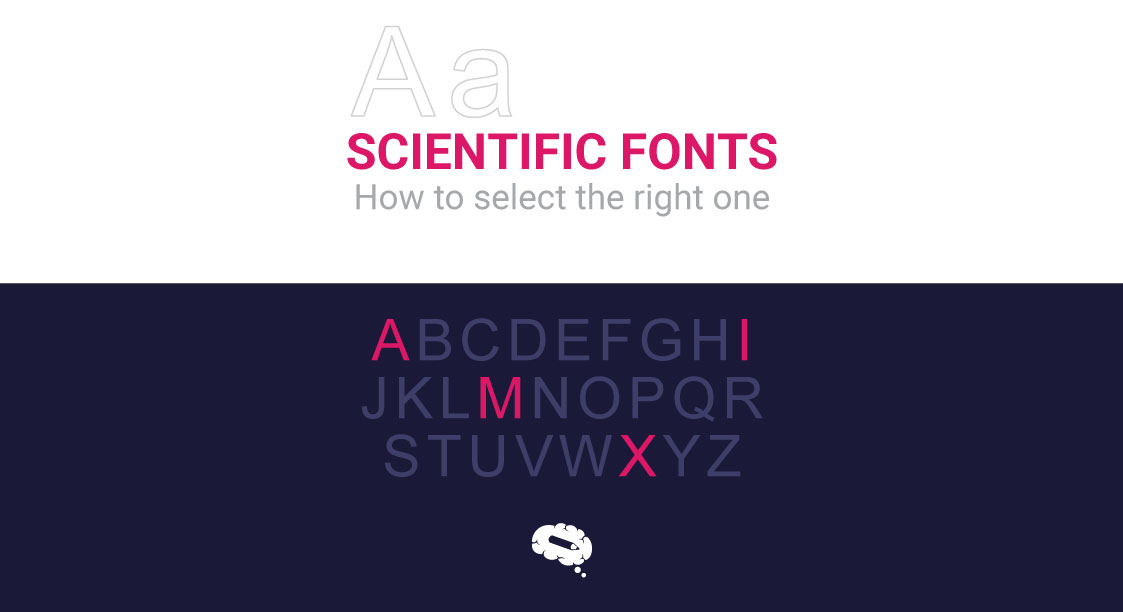 Scientific fonts: How to select the right one for your work