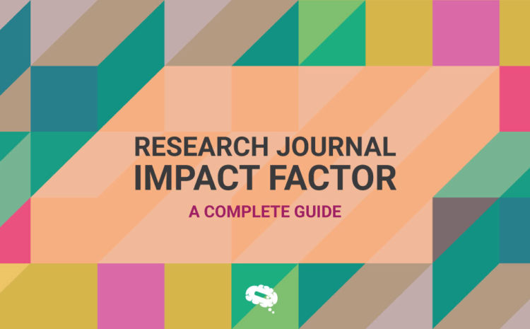 factor de impacto de las revistas de investigación
