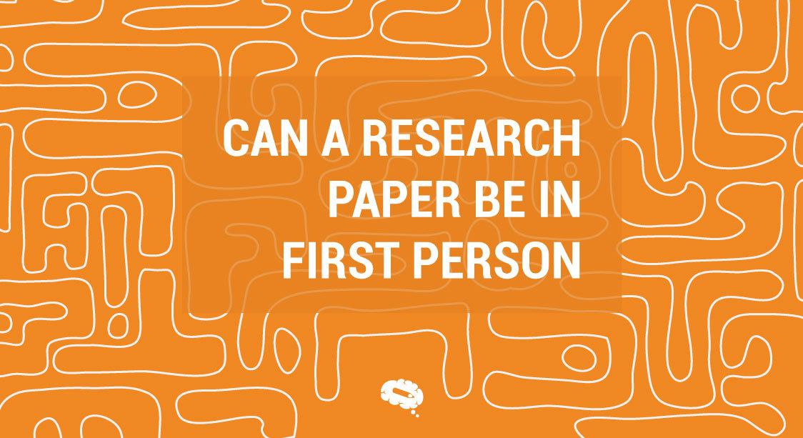 un documento di ricerca può essere in prima persona