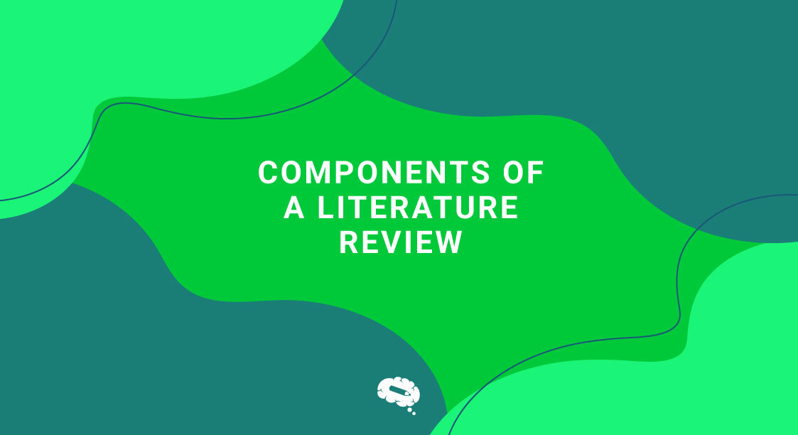 components of a literature review