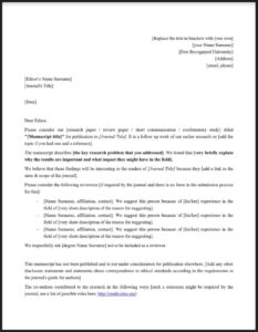 How to Write an Effective Cover Letter for Journal Submission - Mind ...