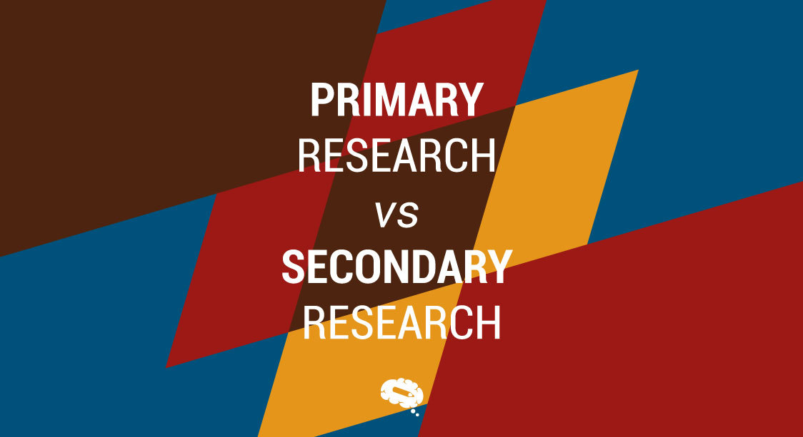 primærforskning vs. sekundærforskning