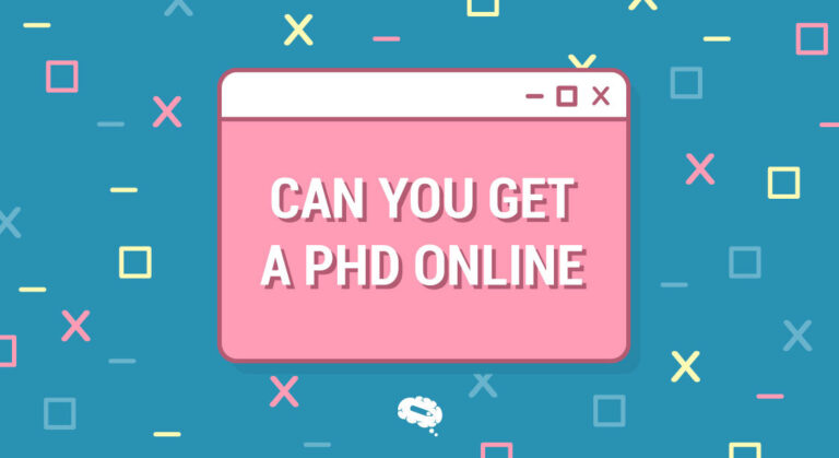 get a phd online