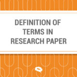 определение терминов в научной работе