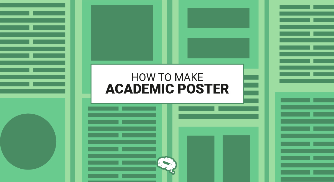 hur man gör en akademisk affisch