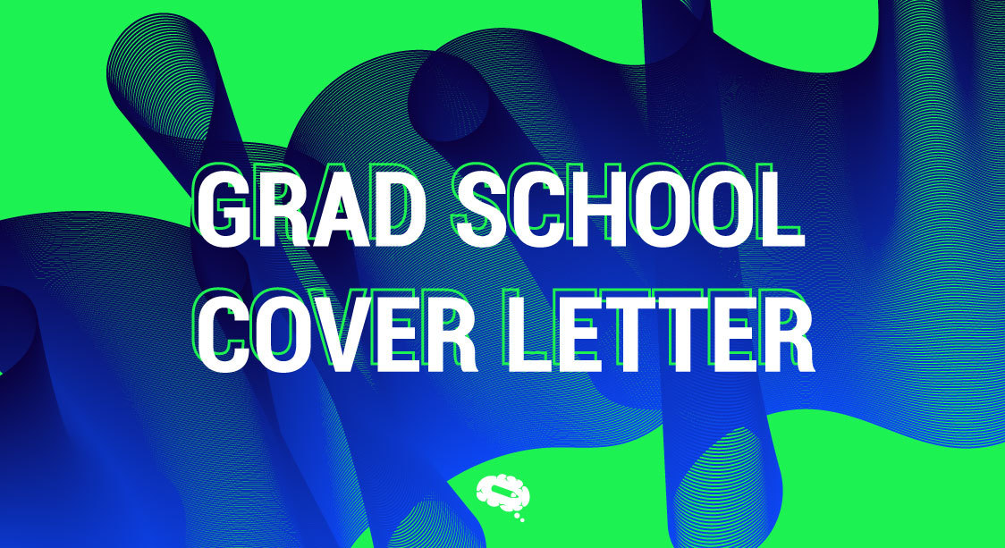 grad school cover letter