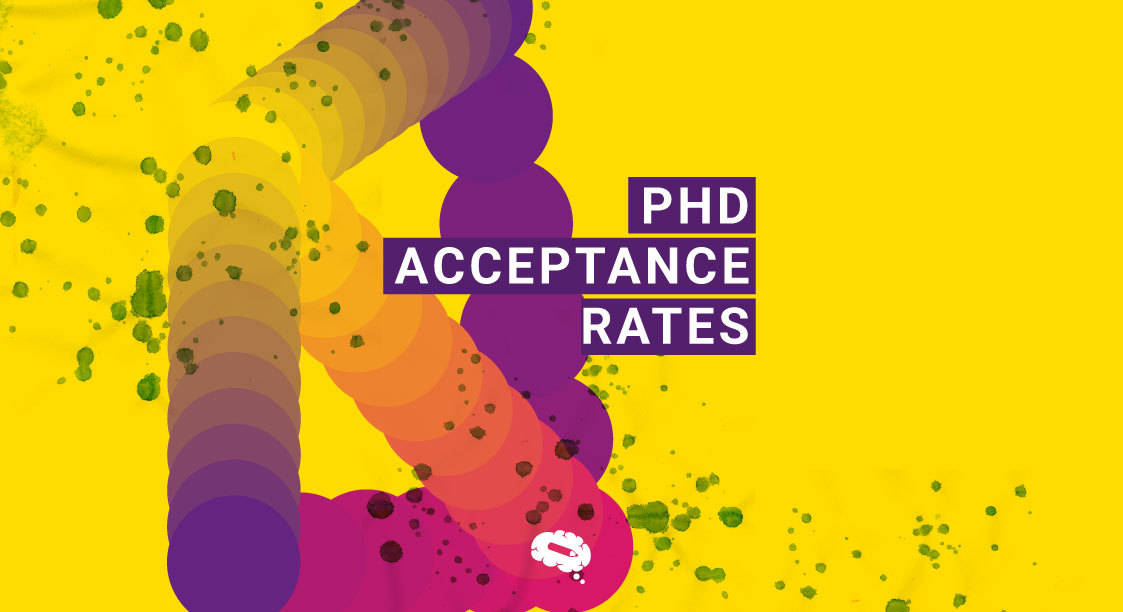PhD aanvaardingspercentages
