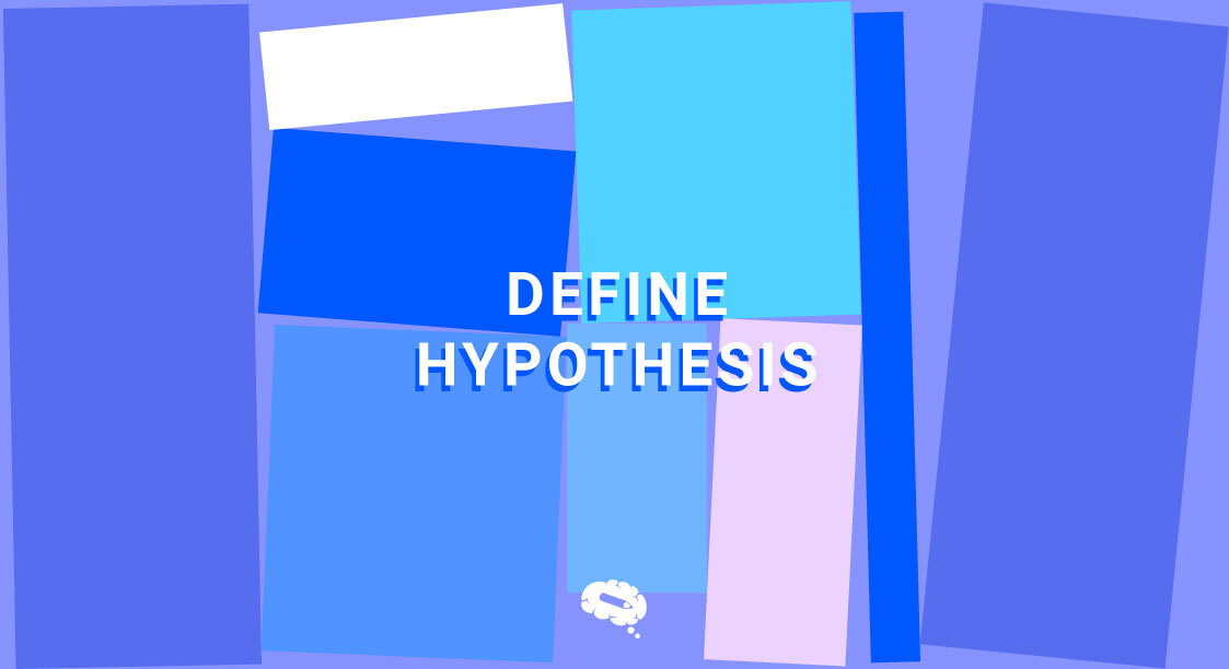 definovať hypotézu