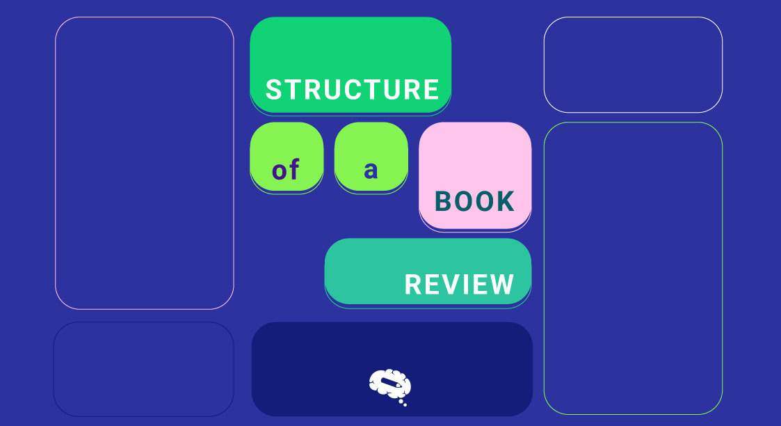 grāmatas pārskata struktūra
