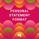 personal statement format