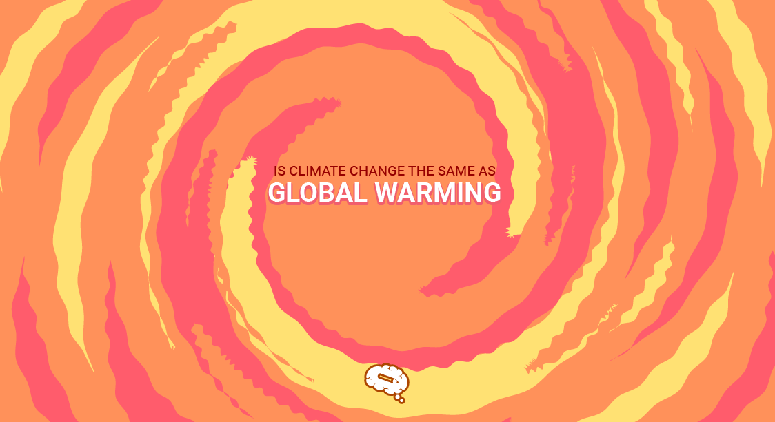 ¿es el cambio climático lo mismo que el calentamiento global?