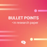 bullet points in research paper