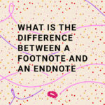 hva er forskjellen mellom en fotnote og en sluttnote?
