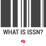 Testo "Cos'è l'ISSN?" sotto un disegno di codice a barre che rappresenta il concetto di identificazione delle pubblicazioni in serie.