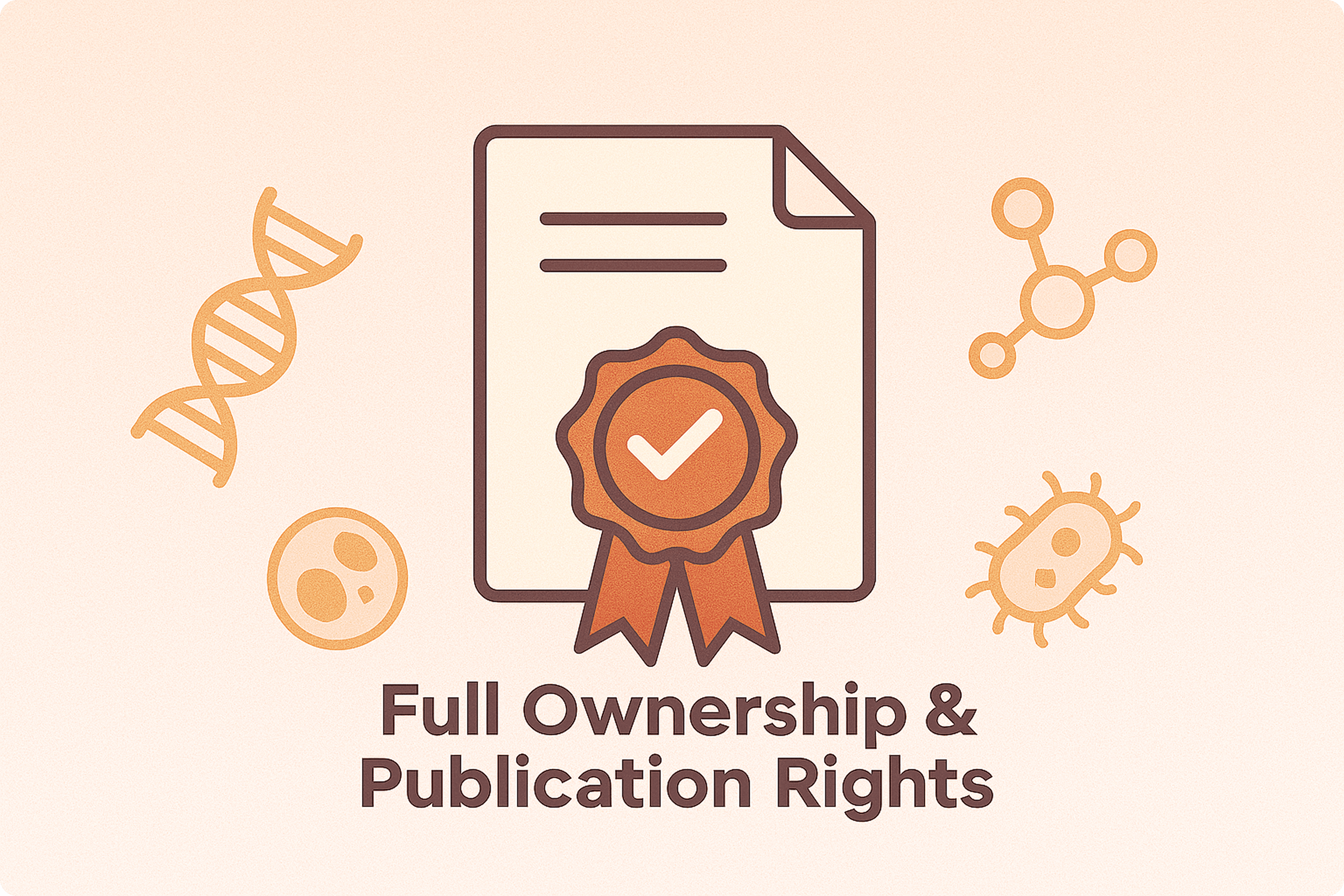 Full publication rights and ownership of scientific diagrams